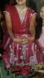 bridal pink lehenga