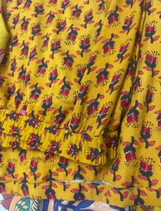 Floral Print Kurta Set