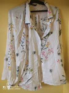 Zudio Floral Print Shirt