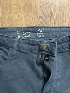 Blue Wide Leg Jeans