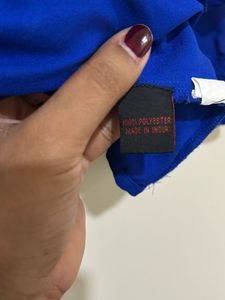 Royal Blue Layered Top