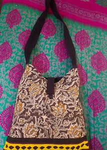 Floral Print Tote Bag