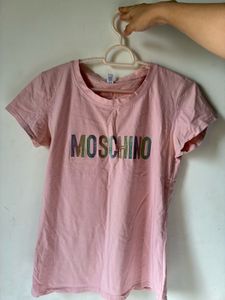 Moschino Pink T-Shirt