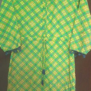 Gerua Long Straight Kurta For Women