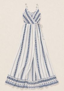 Boho Striped Maxi Dress 🧿