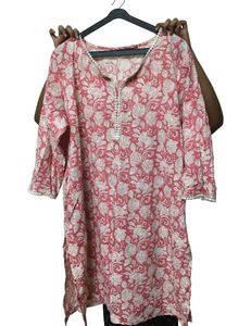 Floral Print Kurta