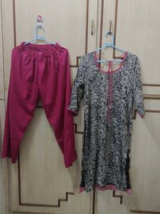 Ethnic Kurta and Palazzo Set
