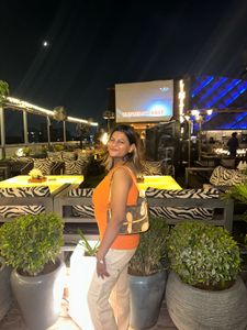 Orange Tank Top for Women