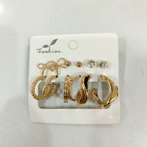 3 different earrings combo