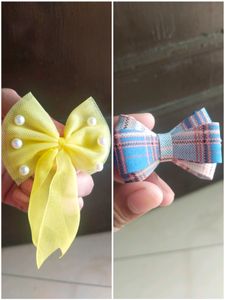 Combo Of Hair Bow Korean Clips