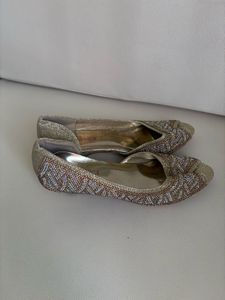 Embellished Peep-Toe Heels