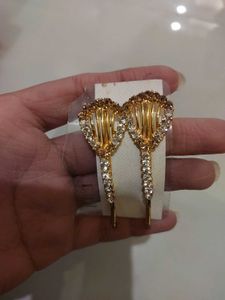 Sparkling Gold Hair Pins