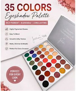 35 Color Eyeshadow Palette | Matte & Shimmer | Hig