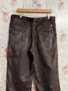 Corduroy Straight Leg Pants