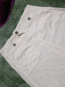 White Colour Skirt