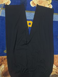 Black Wide Leg Lounge Pants