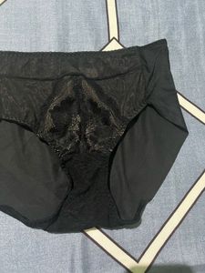 Elegant Black Lace Briefs