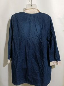 DENIM BAGGY DRESS