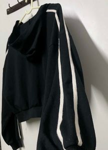 Shein Black Oversized Zipper