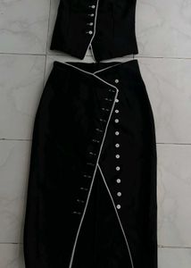 Chic Black Co-ord Set
