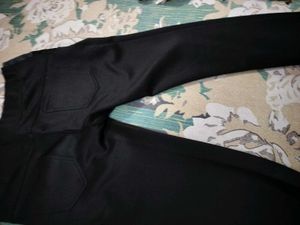 Black High-Waisted Pants