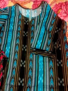 Elegant Sambalpuri print Kurtis combo with Strikin