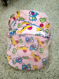 Baby Bed With Net/ Baby Gadda With Mosquito Net