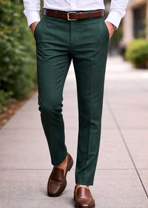 Stylish Green Dress Pants