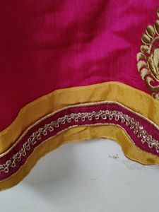 Embroidered Pink Kurta