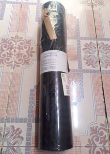 Black Yoga Mat For Men Women 4mm