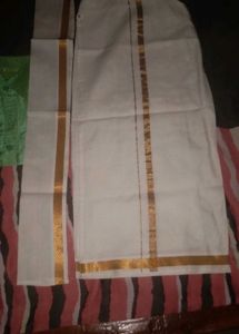 Traditional Indian Shirt and Dhoti Set