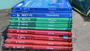 NEET UG Chemistry, Physics, Biology Books