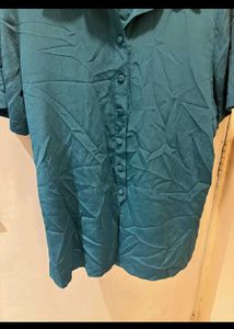Teal Button-Up shirt