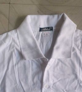 Classic White Polo Shirt