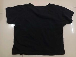 Black Brooklyn Crop Top