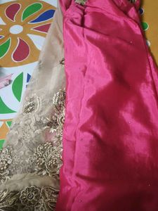 Elegant net saree Material