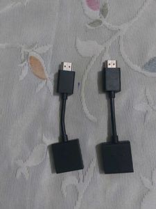 2x HDMI Adapters - port saver