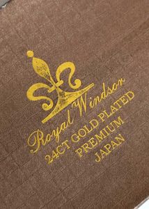 Royal Windsor 24ct Gold Plated Premium Japan Vase