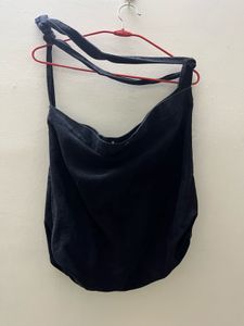 Stylish Navy Hobo Bag