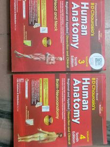 Human Anatomy Vol 3 and 4