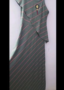 A Grey Long Frock