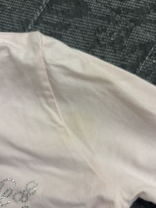 Pink Graphic Long Sleeve Top