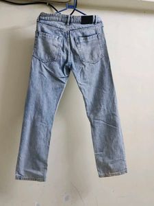 Zara Ice Blue Unisex Denim Jeans