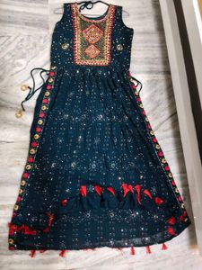 Designer Kurta Set with Palazzo &amp; Dupatta