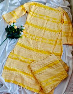 Yellow Kurta – Combo
