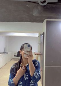 Beautiful Blue Printed Kurta
