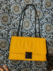 New Yellow sling bag