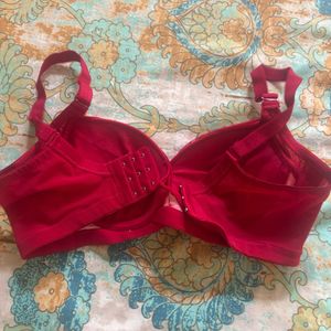 New with tags Red Embellished Bra