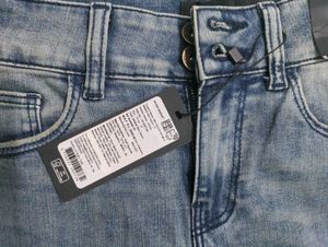 Ripped bellbottom jeans