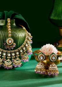 Jwellery Set For Haldi/mehdi Function